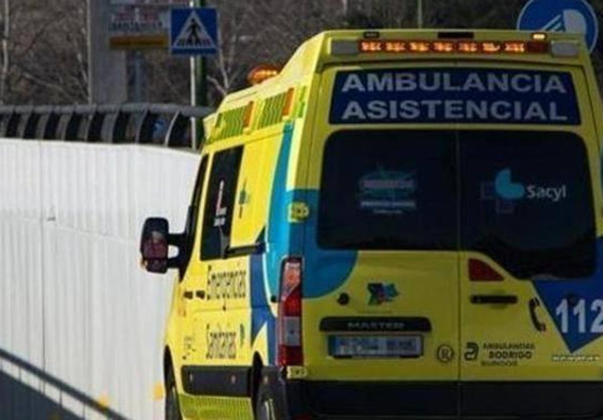 Ambulancia de Sacyl.