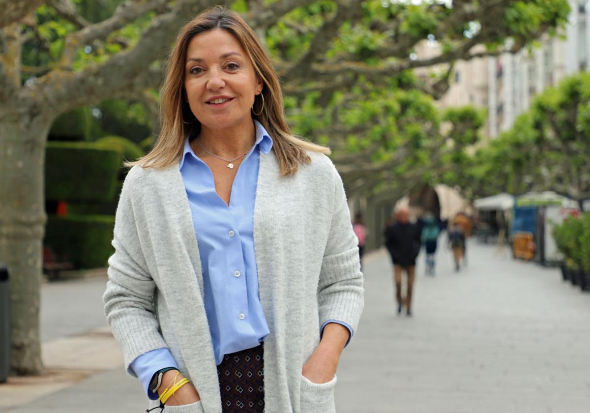 Carolina Blasco, candidata de Decide Burgos al Ayuntamiento de Burgos.