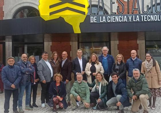 Acto de Cultura del PP en Burgos en el que ha participado Toni Cantó este sábado.