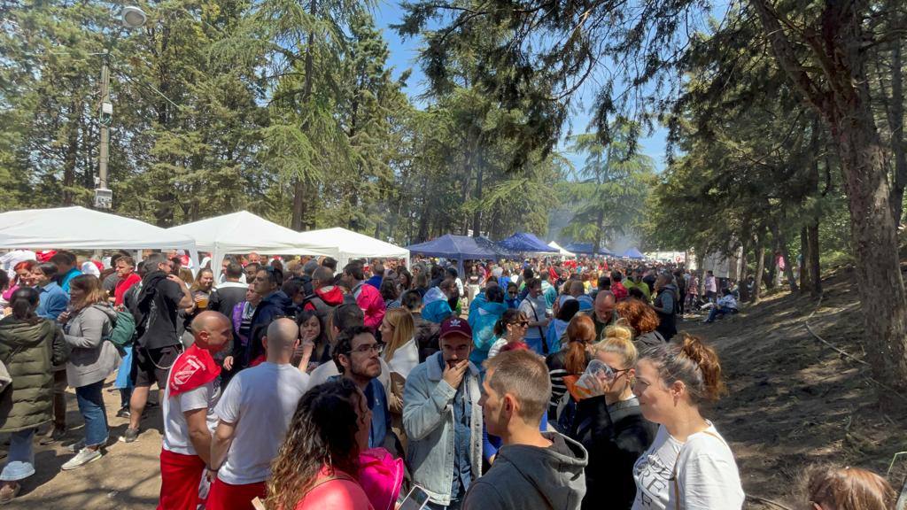 La romería de La Blanca sabe a Parral