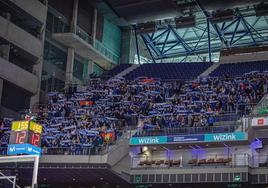 La marea azulona ya ha estado presente en el WiZink Center en numerosas ocasiones.