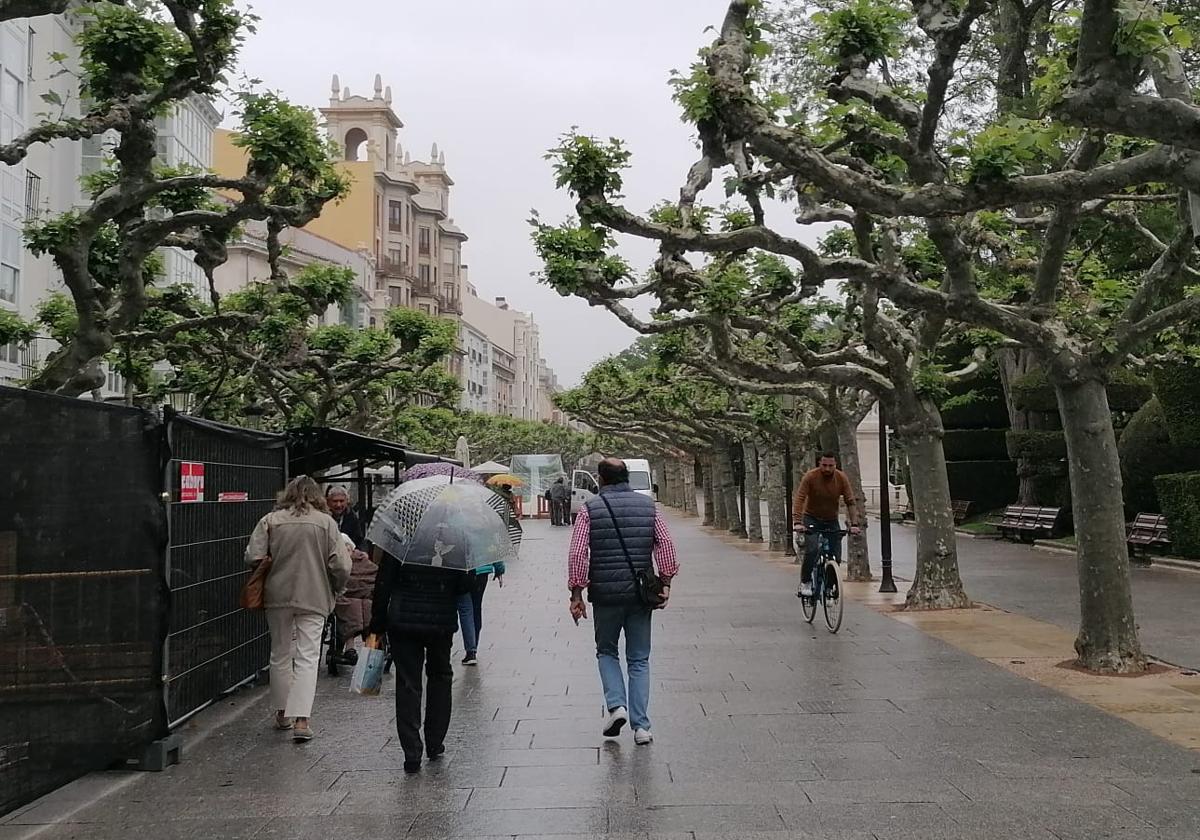 En mayo ha llovido sobre todo en las últimas jornadas, y con tormentas.