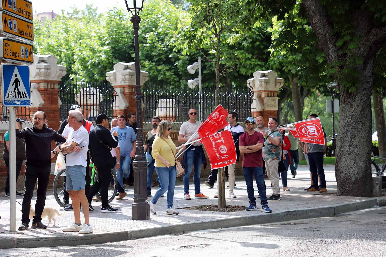 El metal protesta en las calles por su nuevo convenio