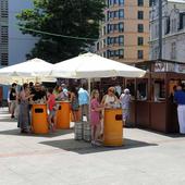 Feria de tapas y barras en la calle, doble oferta gastronómica en los Sampedros