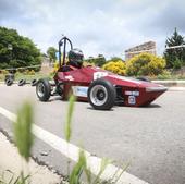 Burgos, campo de pruebas de los coches de inercia