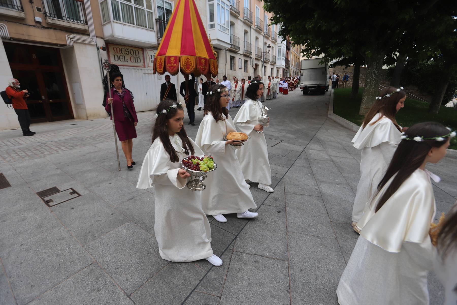 Burgos agasaja al Corpus Christi