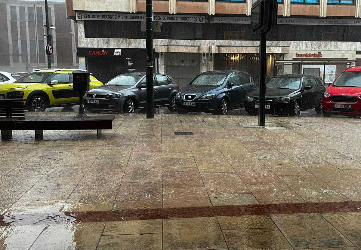 Las tormentas llegan a Burgos