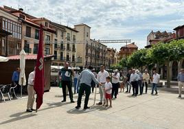 Procesión de retorno de la Cruz de Mayo a la iglesia de San Juan en Aranda de Duero