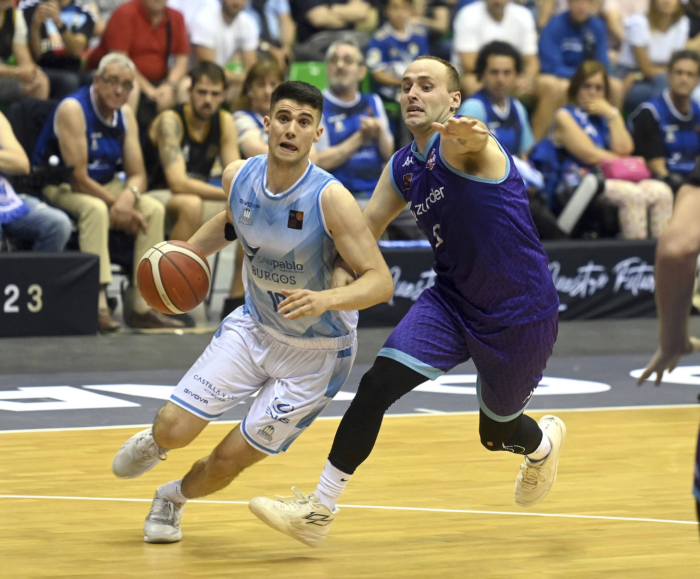 El San Pablo Burgos se topa con el Zunder Palencia en la final del ascenso a ACB