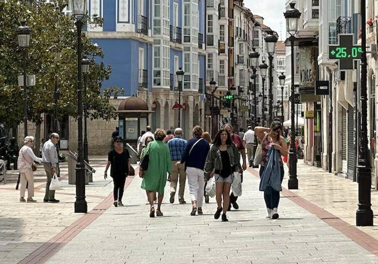 Calor para el inicio de las fiestas de Burgos.