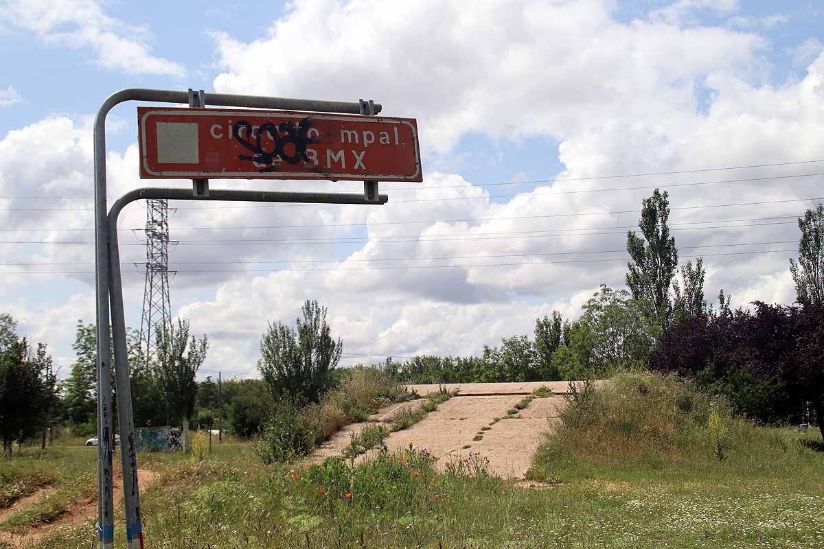 Volverán a pedir el arreglo de la pista de BMX de Burgos