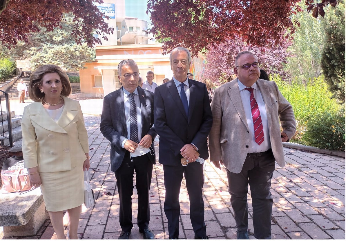 El consejero de Sanidad hoy en Aranda de Duero