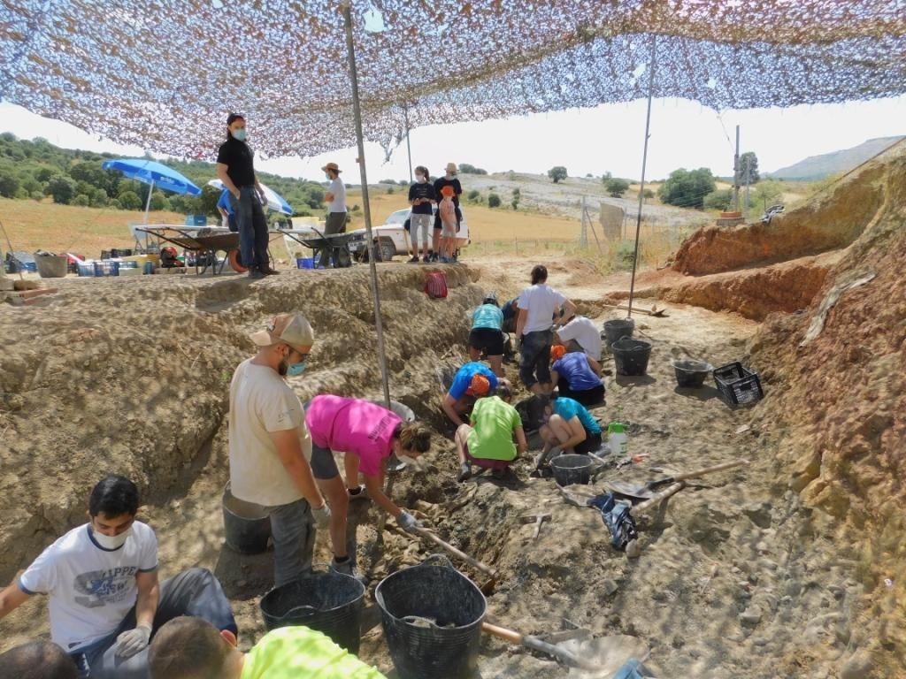 Imágenes de la última campaña de excavaciones.