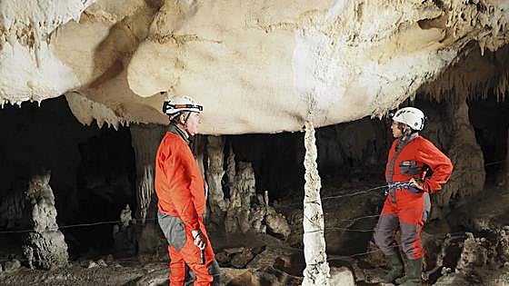 Ojo Guareña protagoniza el programa Arqueomanía de RTVE