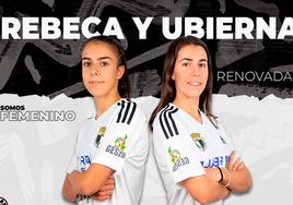 Burgos CF Femenino renueva a las burgalesas Laura Ubierna y Rebeca Cuesta