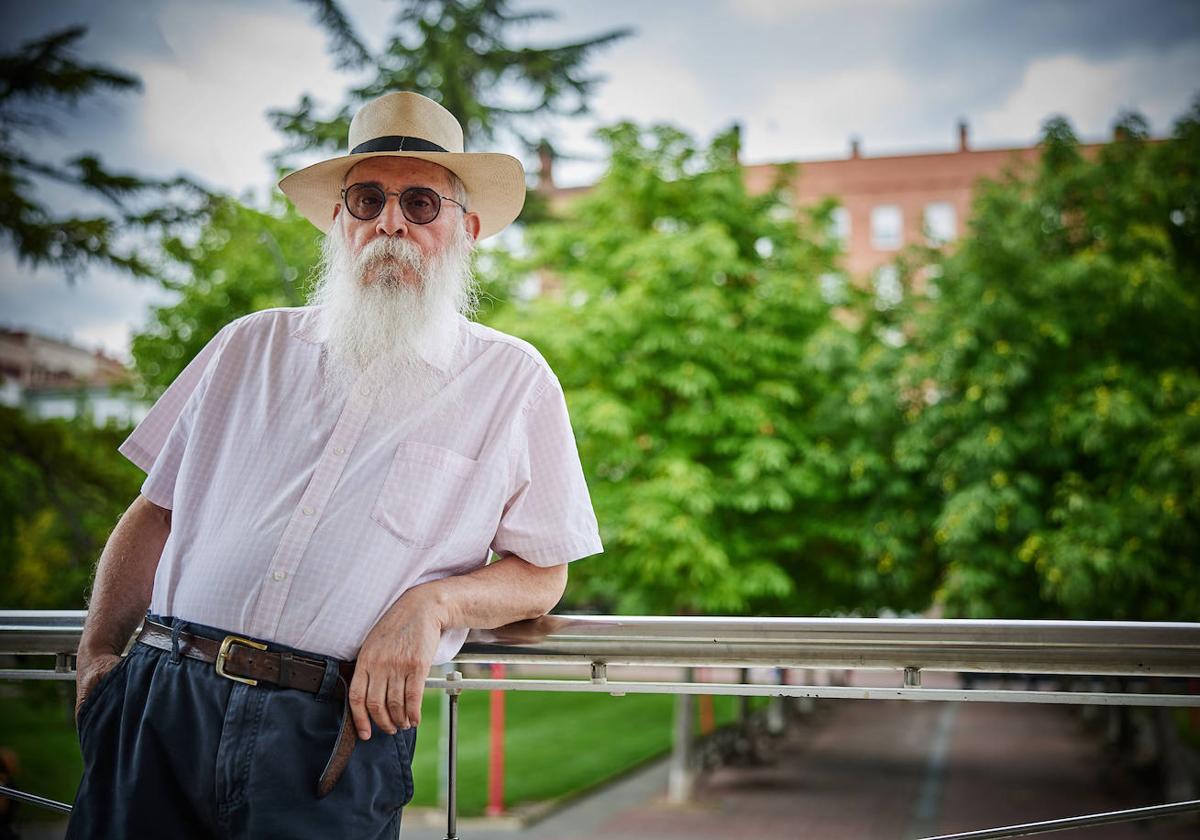 Agustín Zamarrón en Miranda, donde reside tras sus cuatro años como diputado del PSOE por Burgos.