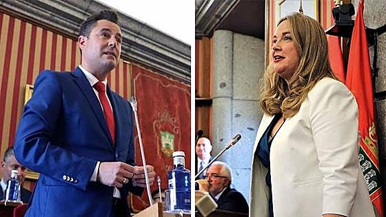 Daniel de la Rosa y Cristina Ayala se enganchan en Twitter por el sueldo de la alcaldesa