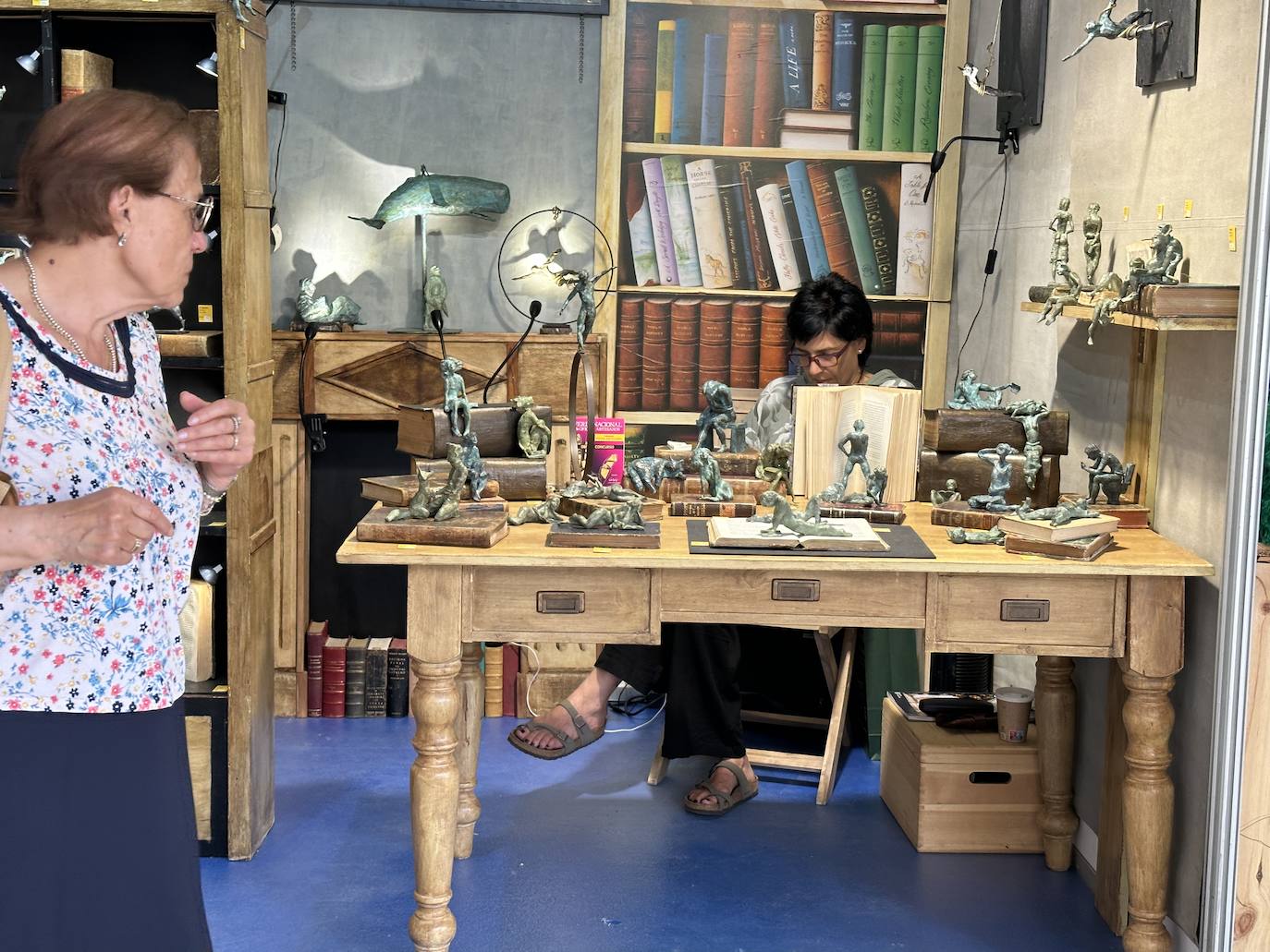 44 artesanos muestran sus trabajos en la Feria Nacional de Oficios Artesanos de Burgos