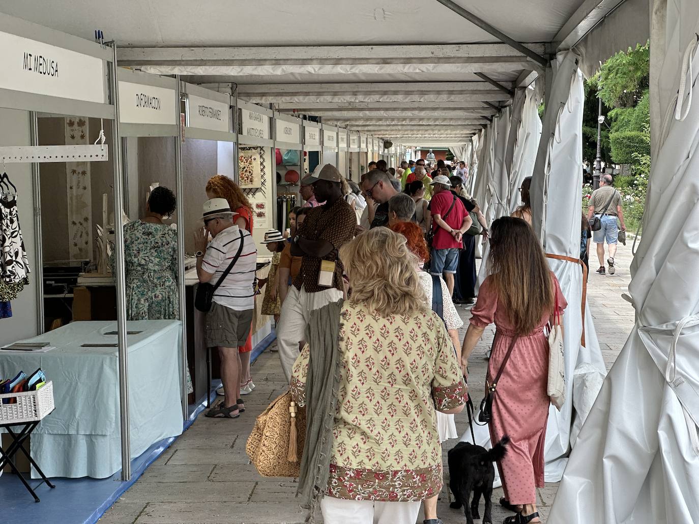 44 artesanos muestran sus trabajos en la Feria Nacional de Oficios Artesanos de Burgos