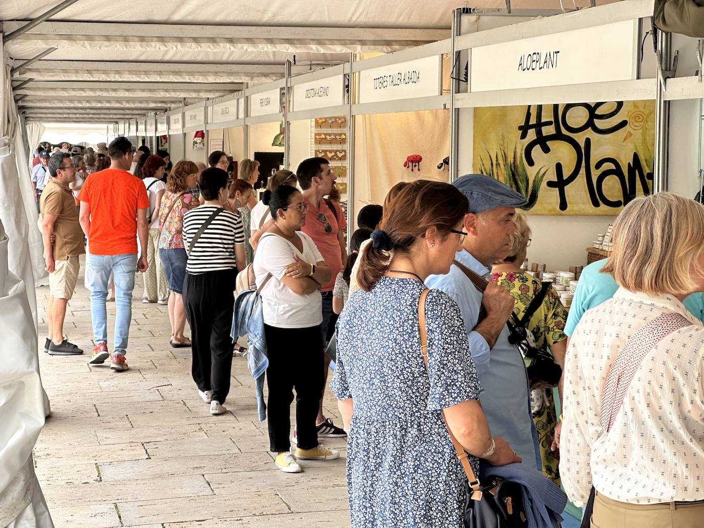 44 artesanos muestran sus trabajos en la Feria Nacional de Oficios Artesanos de Burgos