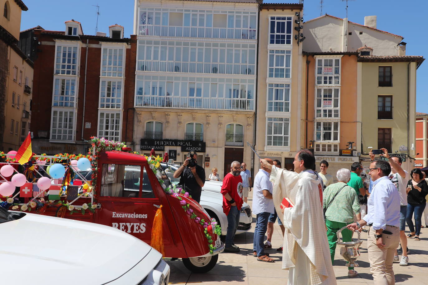 La bendición de San Cristóbal en Burgos en imágenes