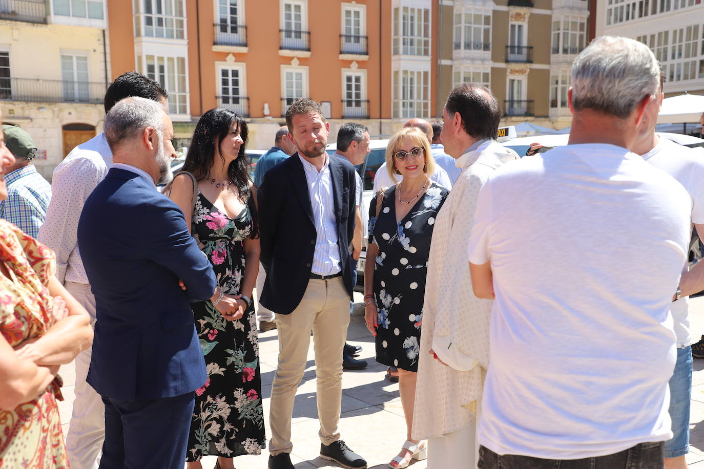 La bendición de San Cristóbal en Burgos en imágenes