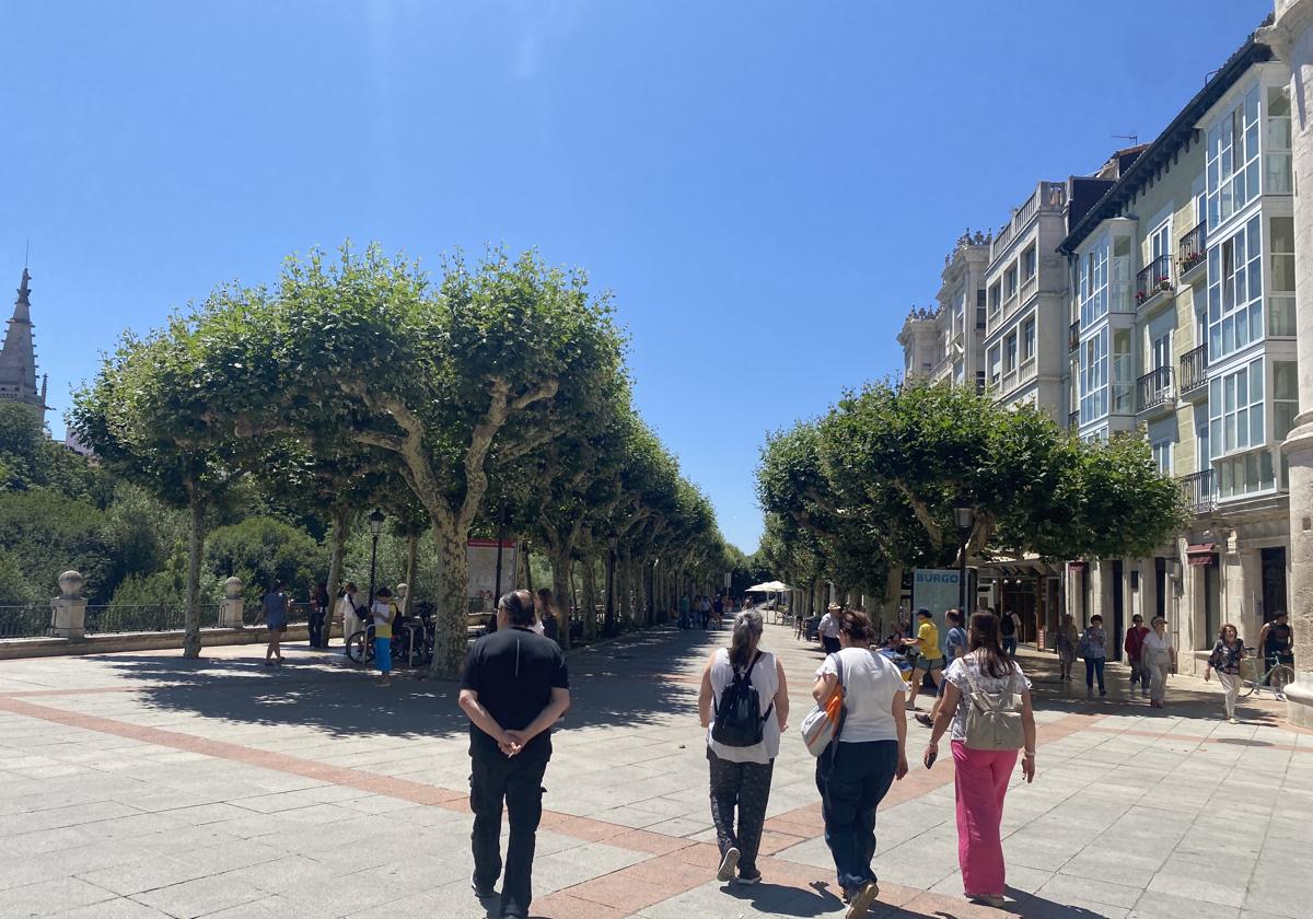 Temperaturas estables tras la ola de calor en Burgos