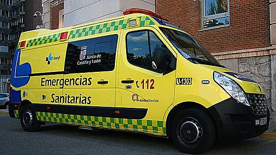 Herido un motorista tras chocar contra un muro en Treviño