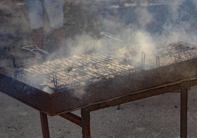 Alitas de pollo para los festivaleros.