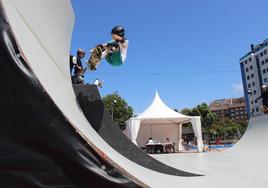 Alan Sardiña en el Festival de Cultura Urbana de Avilés