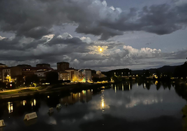 El río Ebro a su paso por Miranda