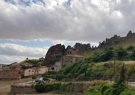 El final de la etapa de la Vía de Bayona con inicio en Miranda se encuentra en Pancorbo