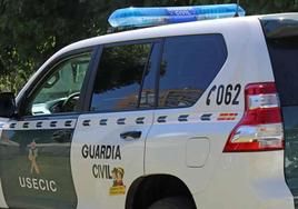 La Guardia Civil está interviniendo en el accidente de tráfico en Burgos.