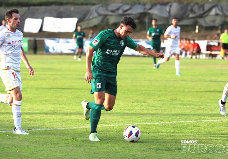 Imagen principal - Partido amistoso del Burgos CF. 