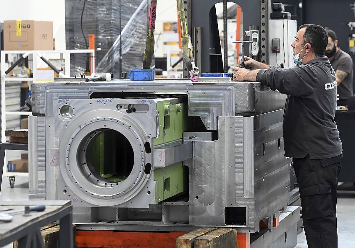 Imagen de archivo de una empresa burgalesa.