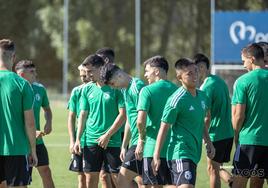 Jugadores del Burgos CFPromesas.