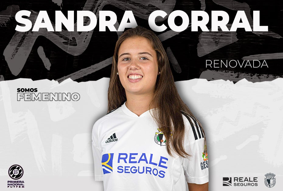 Sandra Corral ha renovado por el BUrgos CF.