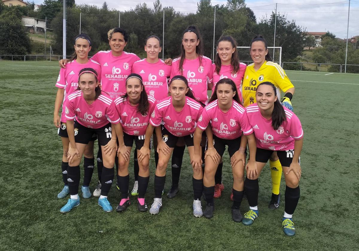 Plantilla del Burgos CF Femenino.