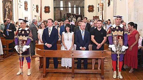 Suárez pide a Santo Domingo hacer de Burgos una provincia en la que se viva cada vez mejor