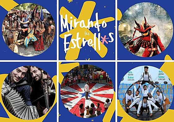 Algunos de los artistas que actuarán en la provincia de Burgos.