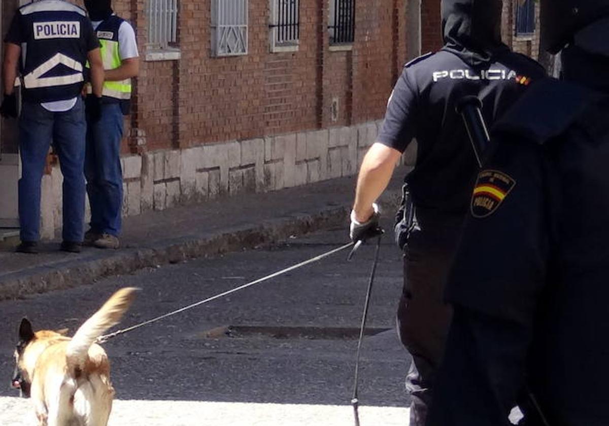 Imagen de archivo de una operación antidroga de la Policía Nacional.