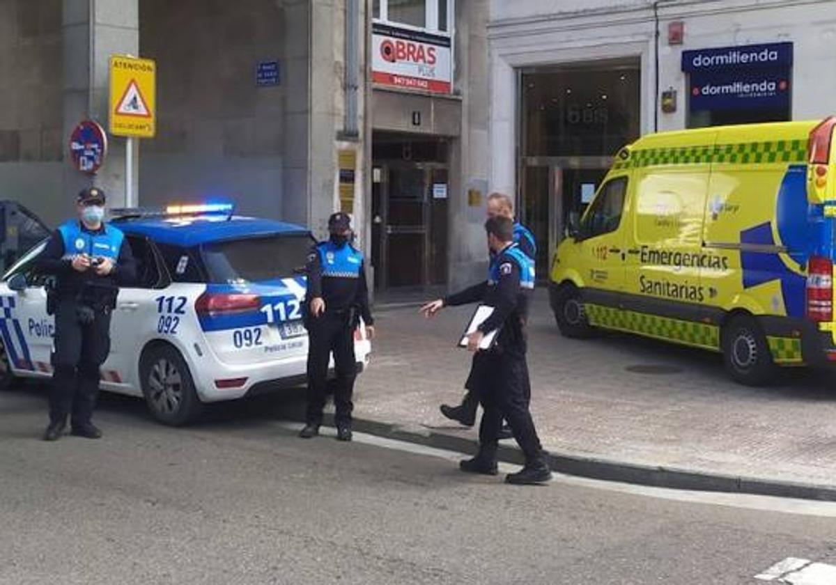 Imagen del Pasaje de Radio Popular, lugar del accidente donde ha fallecido el joven de 24 años