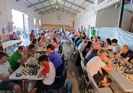 Campeonato de ajedrez en Burgos.