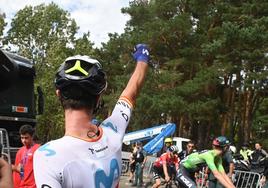 Imágenes de la cuarta etapa de la Vuelta a Burgos, primera con victoria española de la historia de la carrera