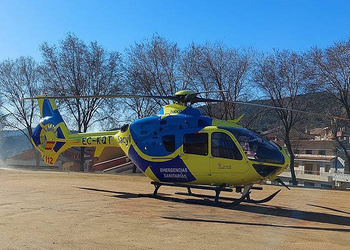 Helicóptero medicalizado de Emergencias Sanitarias