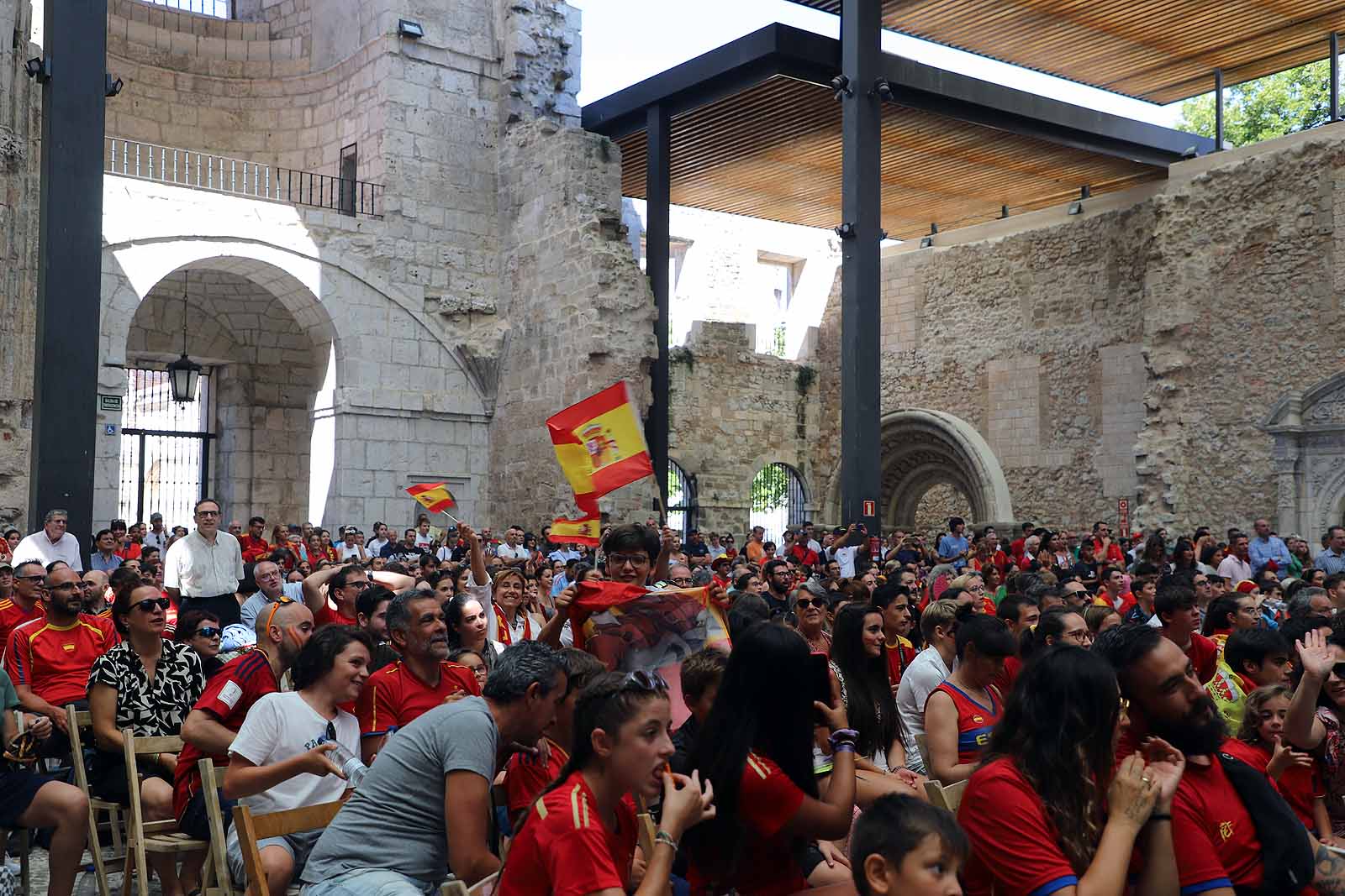 Así han vivido los burgaleses la final del Mundial de fútbol