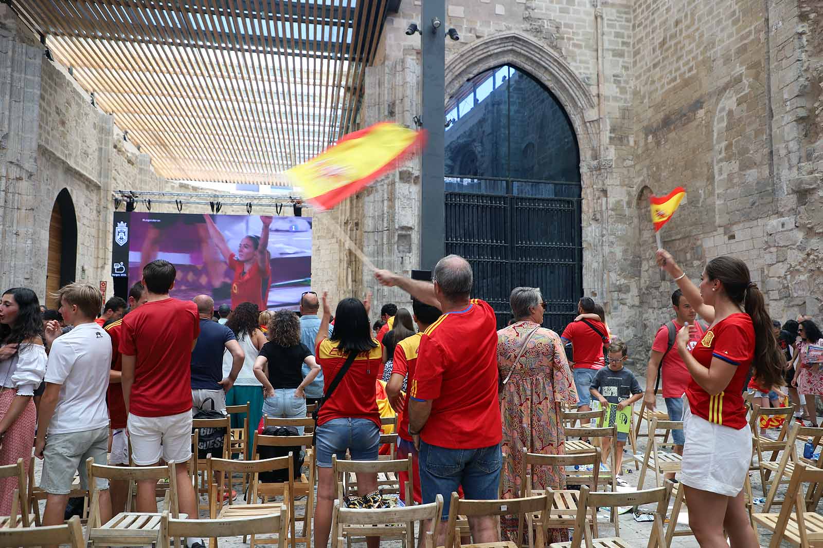 Así han vivido los burgaleses la final del Mundial de fútbol