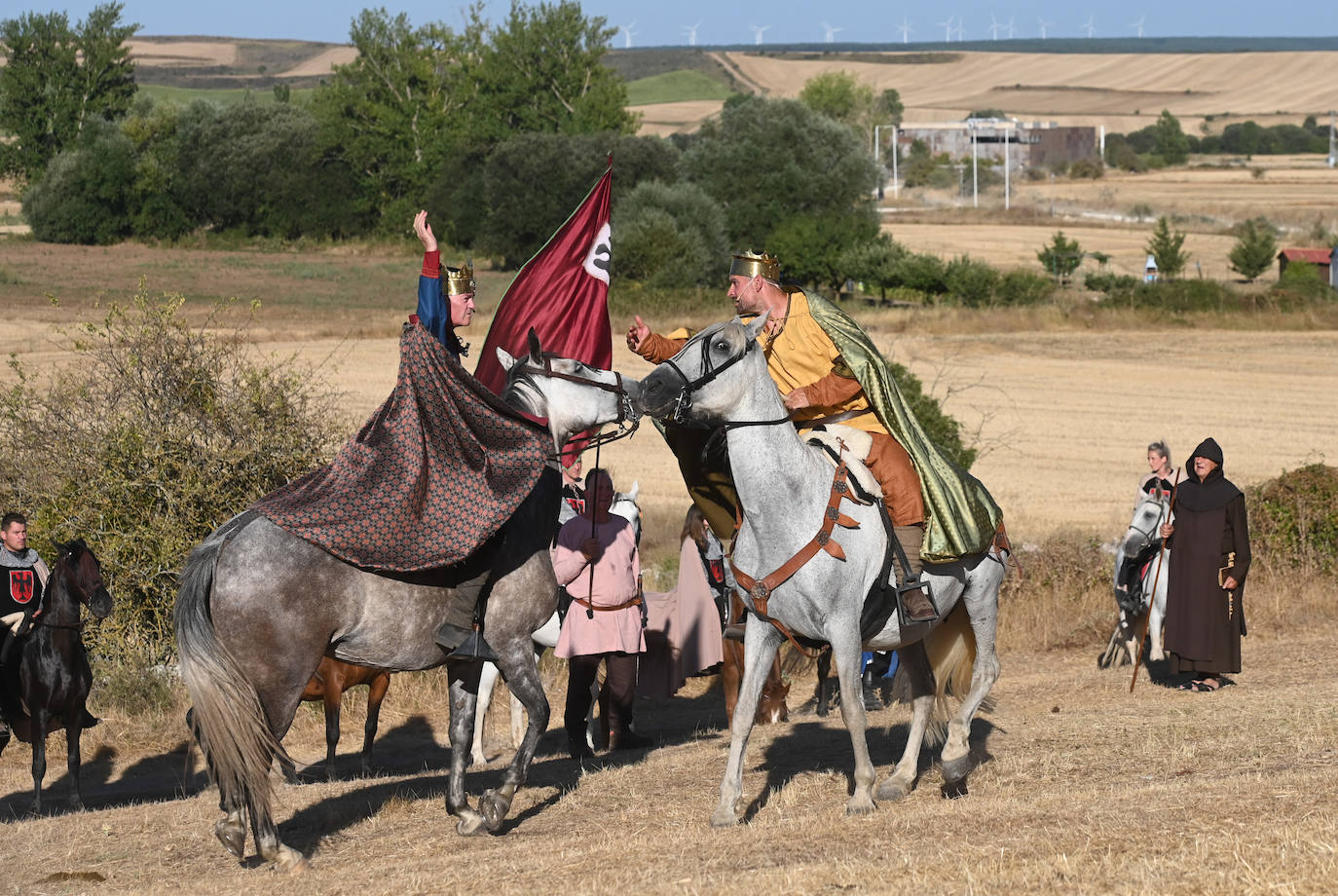 Los reyes Fernando I de León y García III de Pamplona se enfrentan en Atapuerca