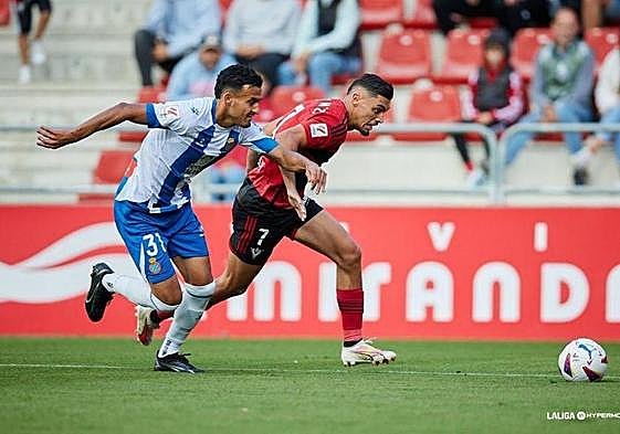 El Mirandés cae por la mínima ante el RCD Español de Barcelona