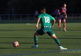 El filial burgalés se llevó al victoria ante el Naxara con un tempranero tanto de Molina